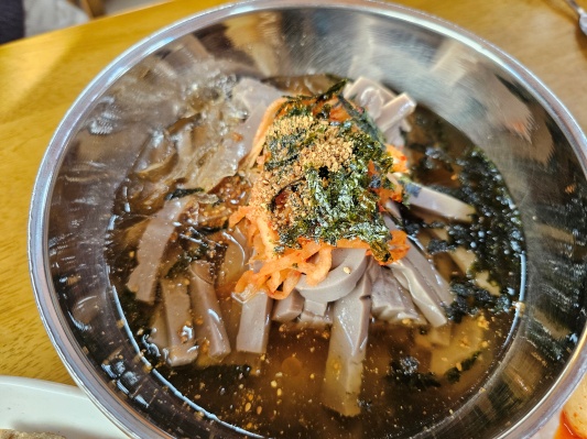 순흥선비묵집-메밀묵밥