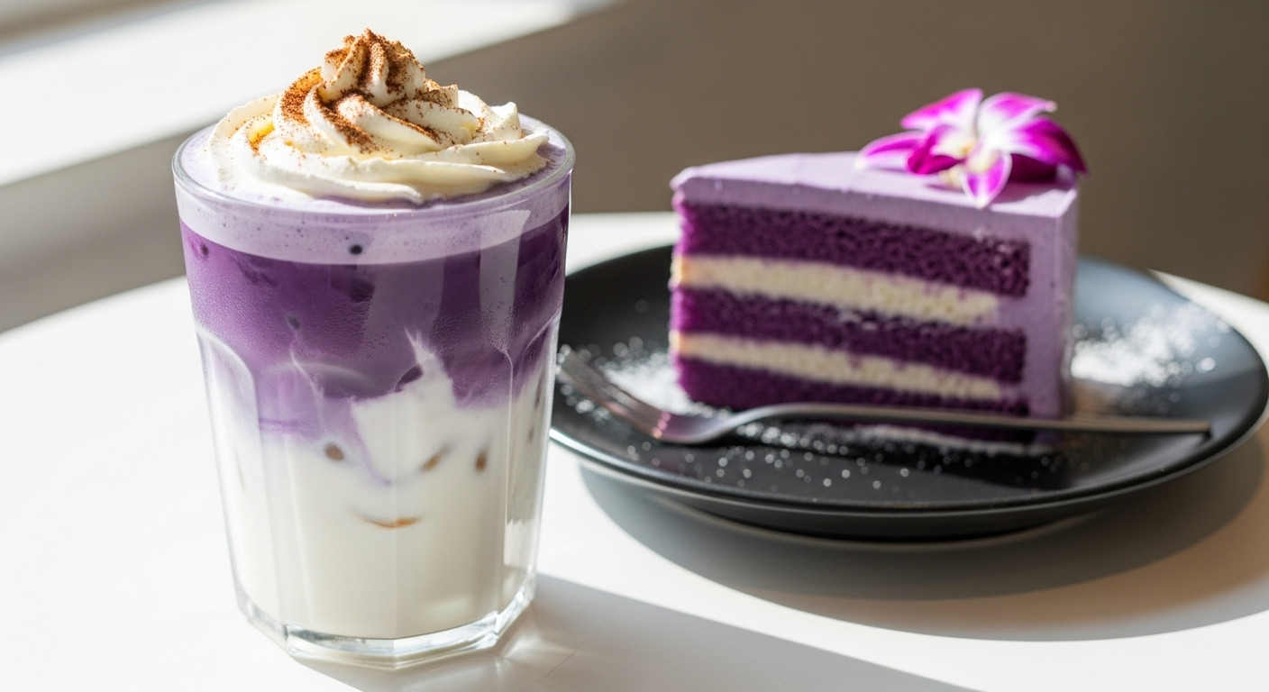 투썸플레이스 우베(Ube) 신메뉴 출시: 보랏빛 유혹의 맛과 가격 총정리