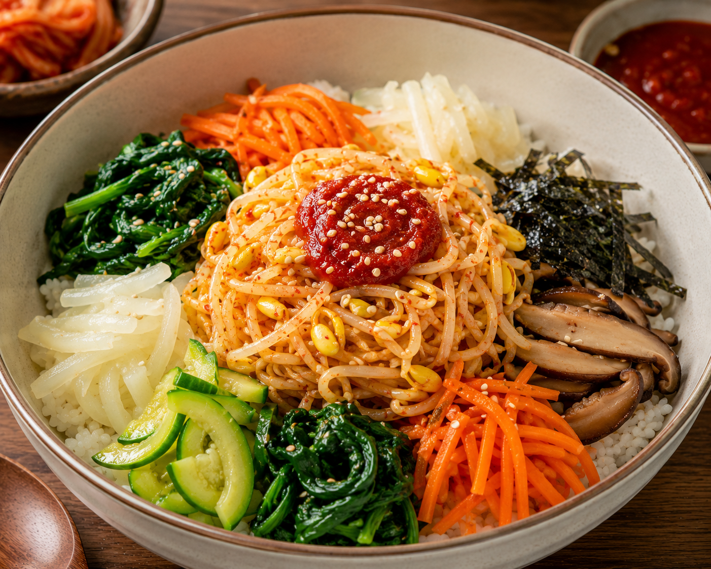 콩나물비빔밥