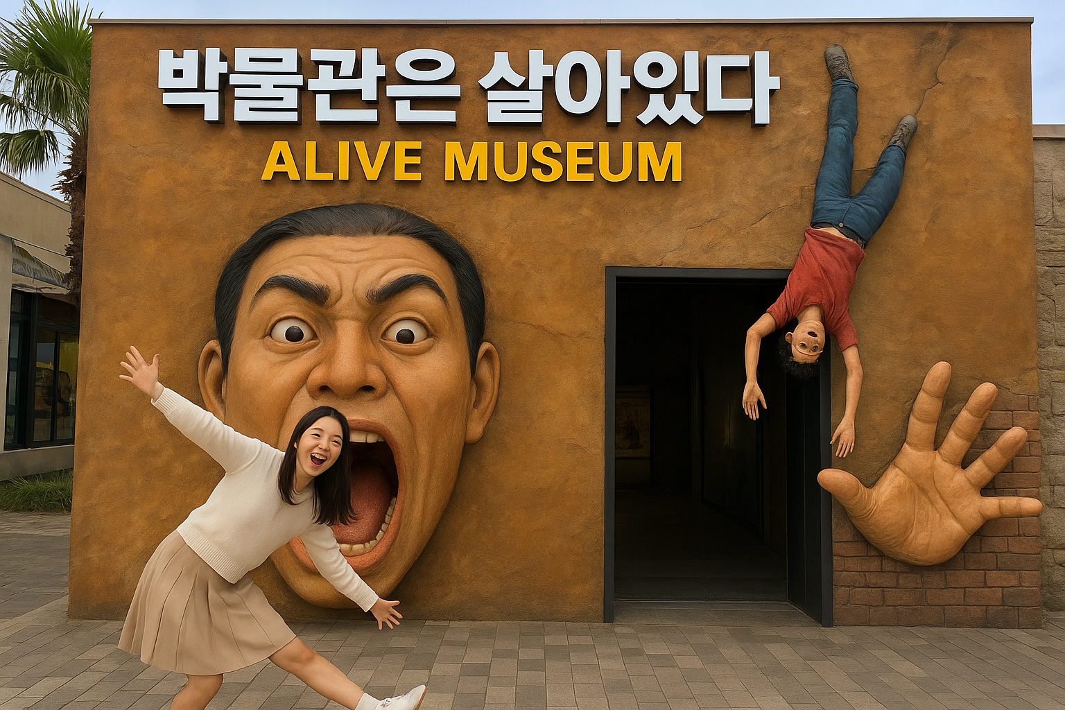 현실을 벗어난 착시 세계