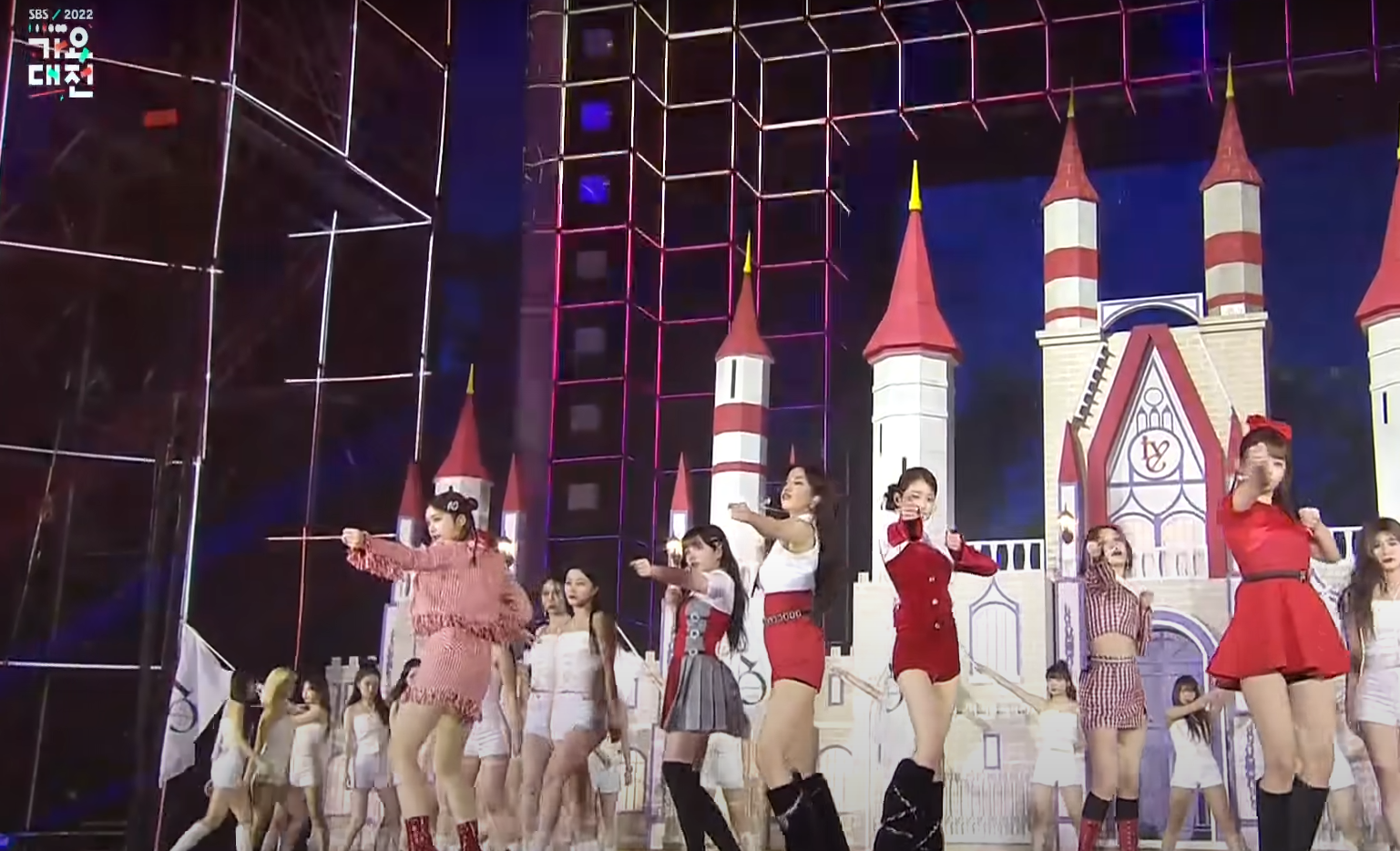 2022 SBS 가요대전 아이브 무대
