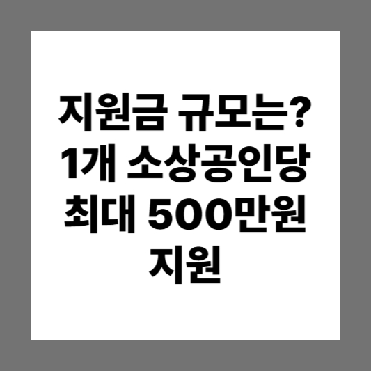 소상공인 디지털 전환 지원금 & 바우처 신청방법 |신청절차 | 지원금규모