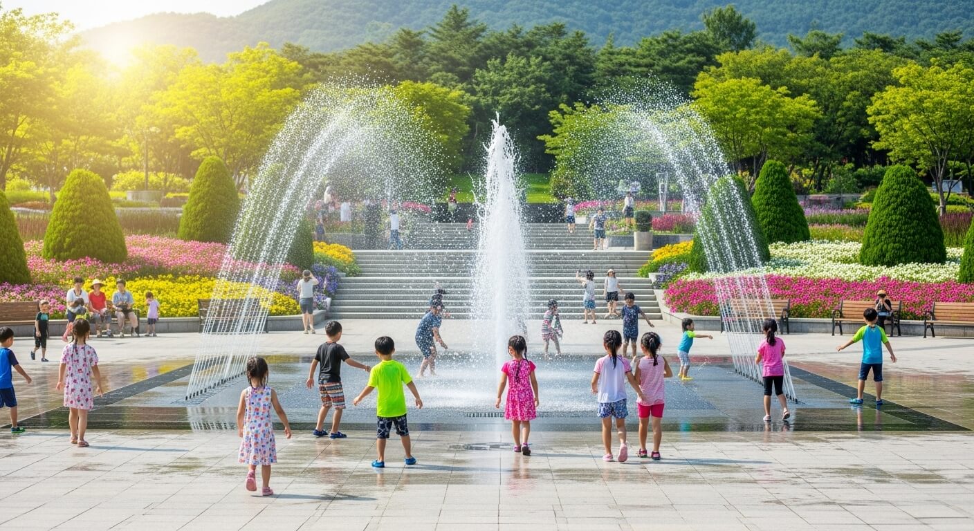 초등학교 여름방학 순천만국가정원