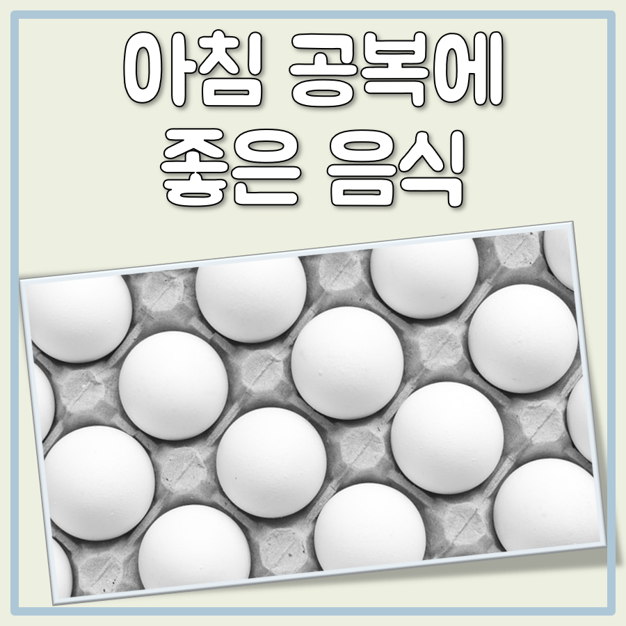 아침 공복에 좋은 음식, 삶은 달걀 효능 알아보기 대표 이미지