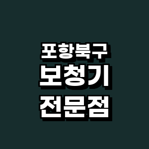 포항시 북구 보청기