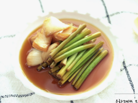마늘쫑장아찌 만드는 법