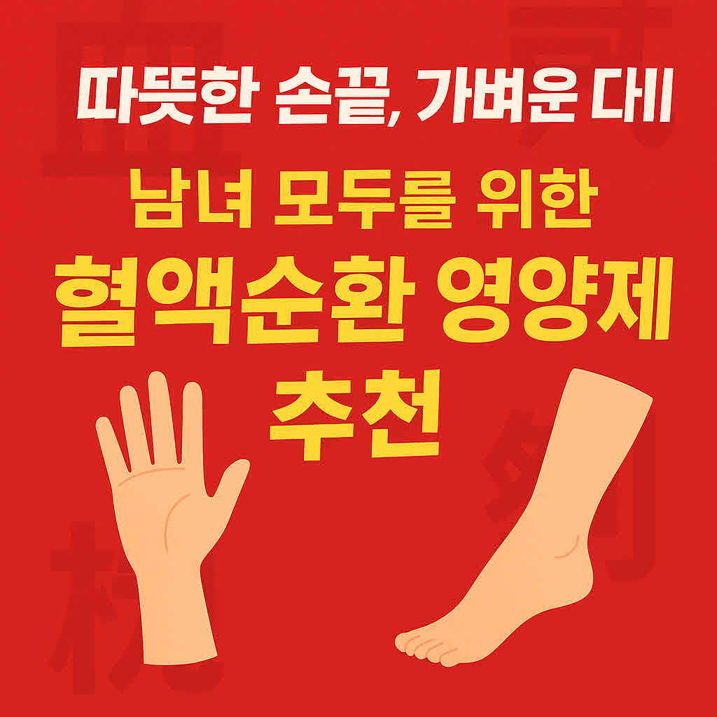 혈액순환 영양제