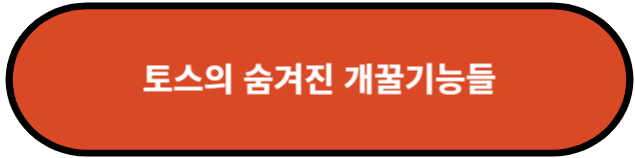 토스의 숨겨진 개꿀기능들