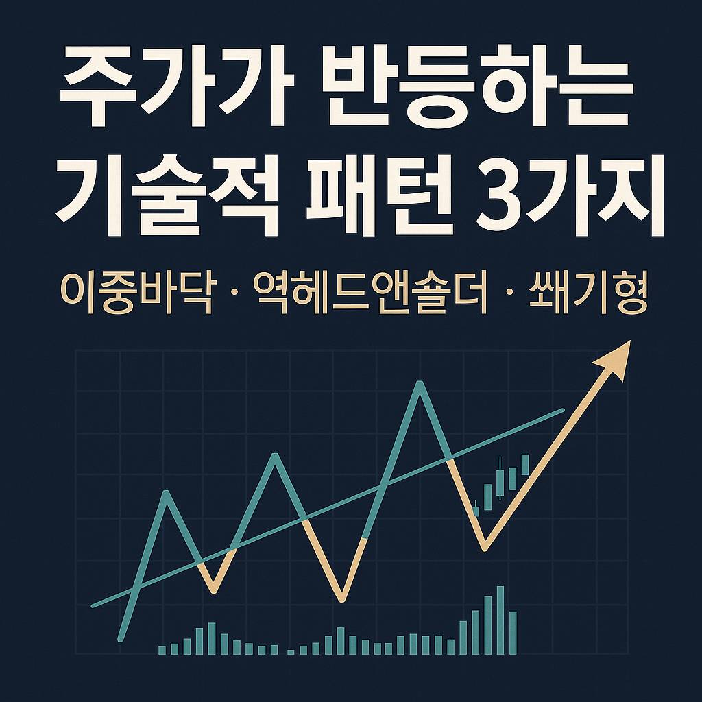주가가 반등하는 기술적 패턴 3가지