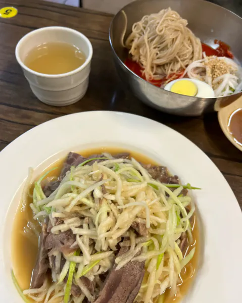 생생정보 전설의 맛 평양냉면 &amp; 돼지고기 수육 음식점 위치