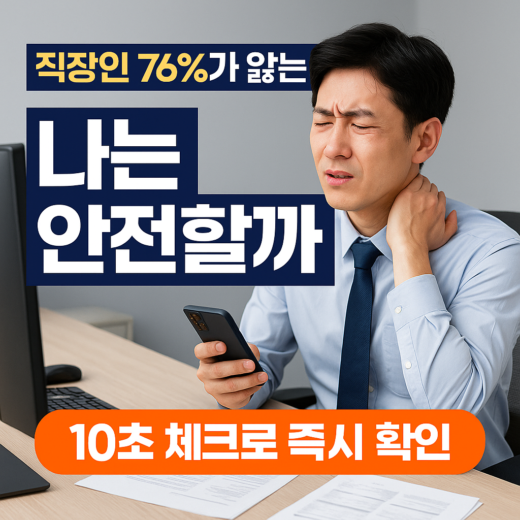 직장인 76% 질병 보유, 나는 안전할까?
