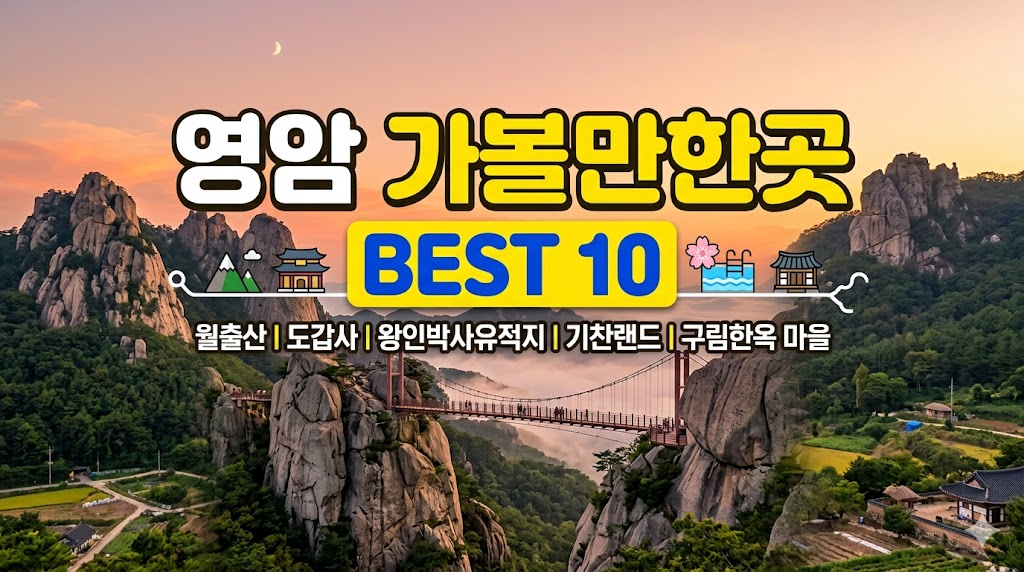 영암 가볼만한곳