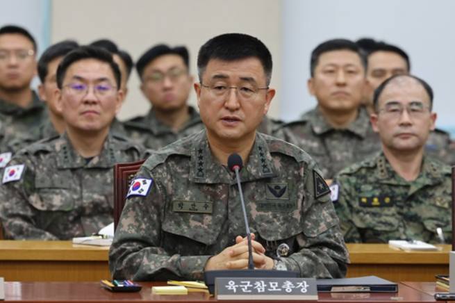 박안수 육군참모총장