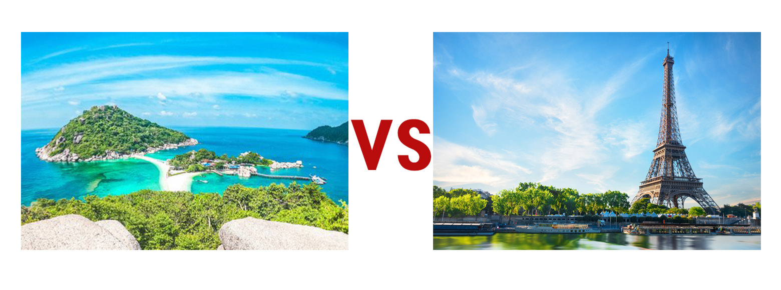 태국 코사무이 & 프랑스 파리