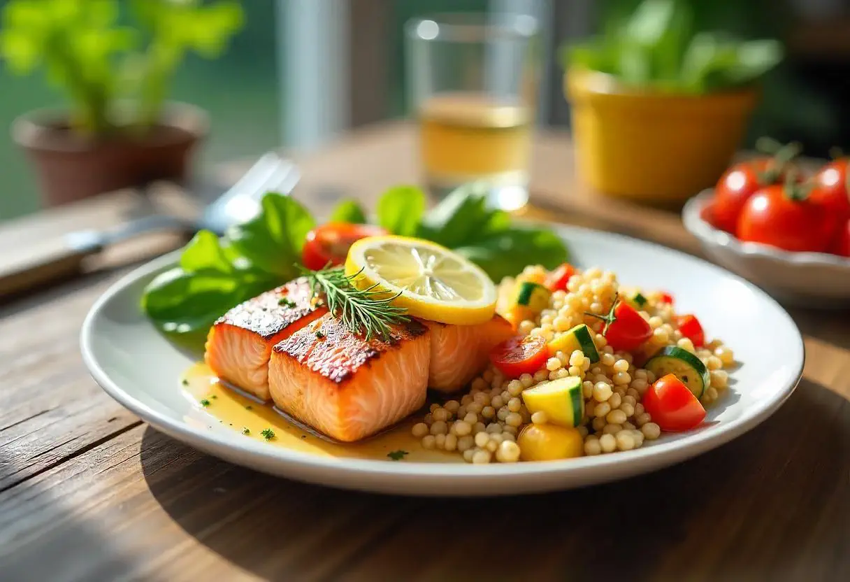 헬시 플레저를 반영한 균형 잡힌 식단