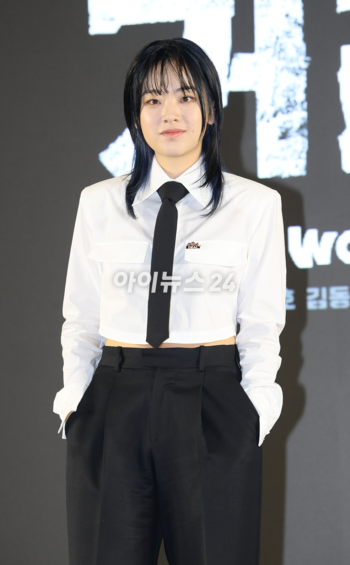 배우 이주영이 5일 오전 부산 해운대구 그랜드 조선 부산에서 열린 웨이브 오리지널 드라마 '거래' 제작발표회에 참석하고 있다. [사진=정소희 기자]