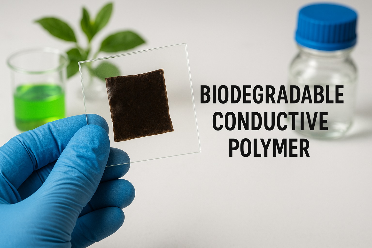 생분해성 전도성 폴리머 관련 사진
