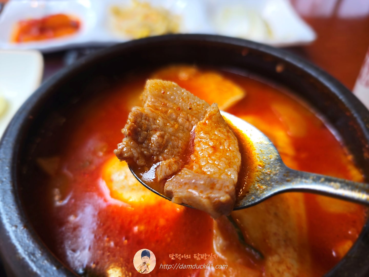 찌개정식(고기듬뿍순두부찌개)