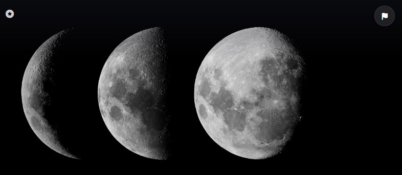 달의 모양 변화