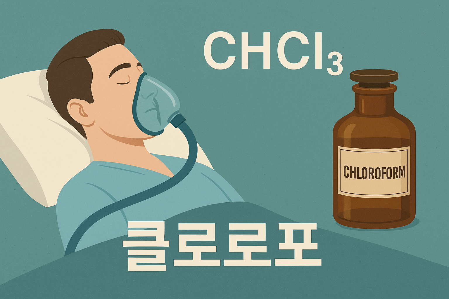 의학, 산업, 문화, 범죄사까지 얼마나 광범위한 영향을 미치는 클로로포름