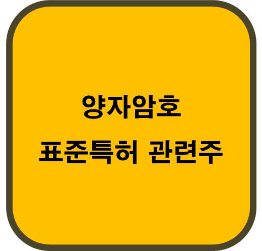 양자암호 표준특허 관련주