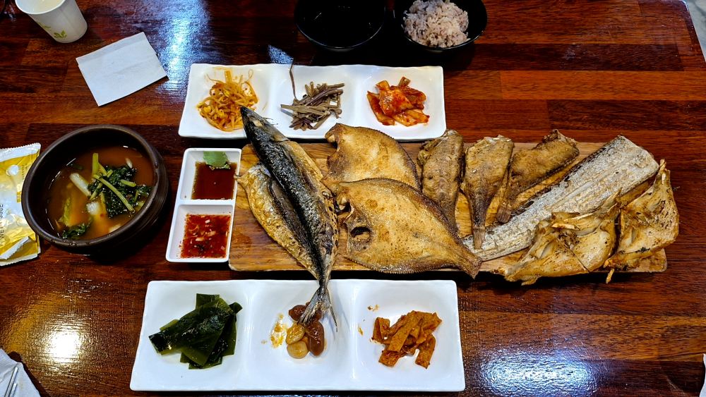 생선구이 한상차림