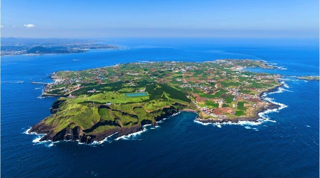 제주도 우도 전체 모습