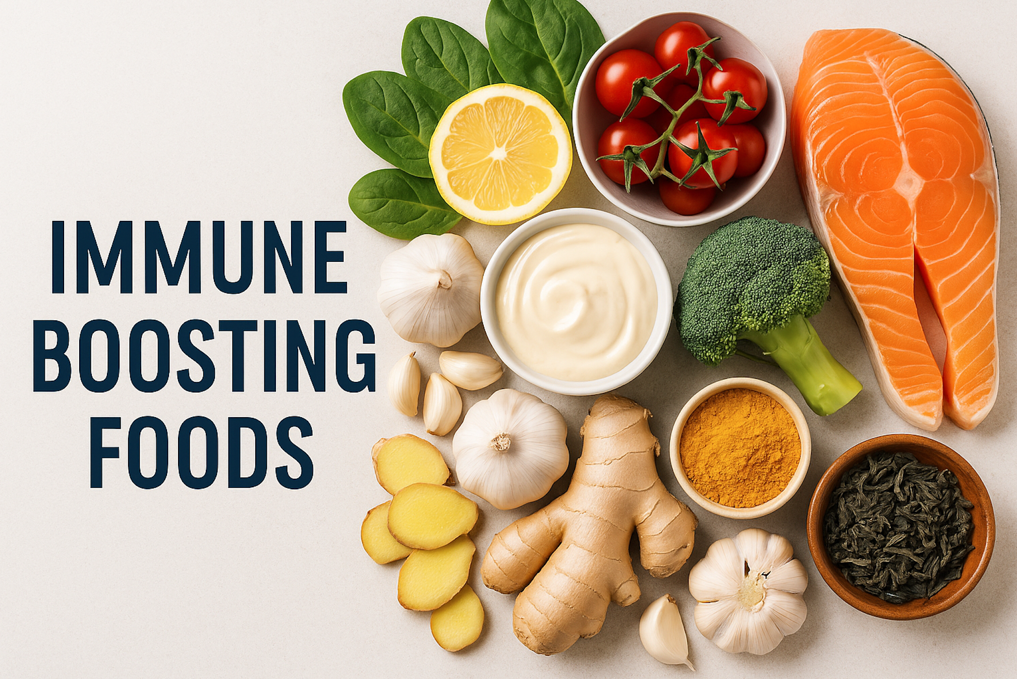 면역력 강화에 좋은 식품관련 사진