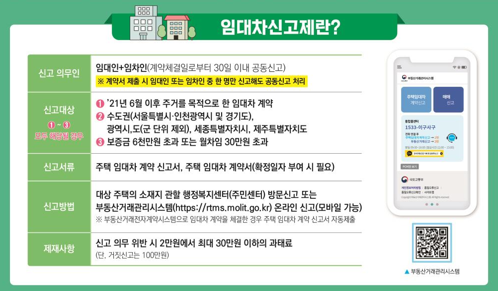 신고 대상과 예외사항