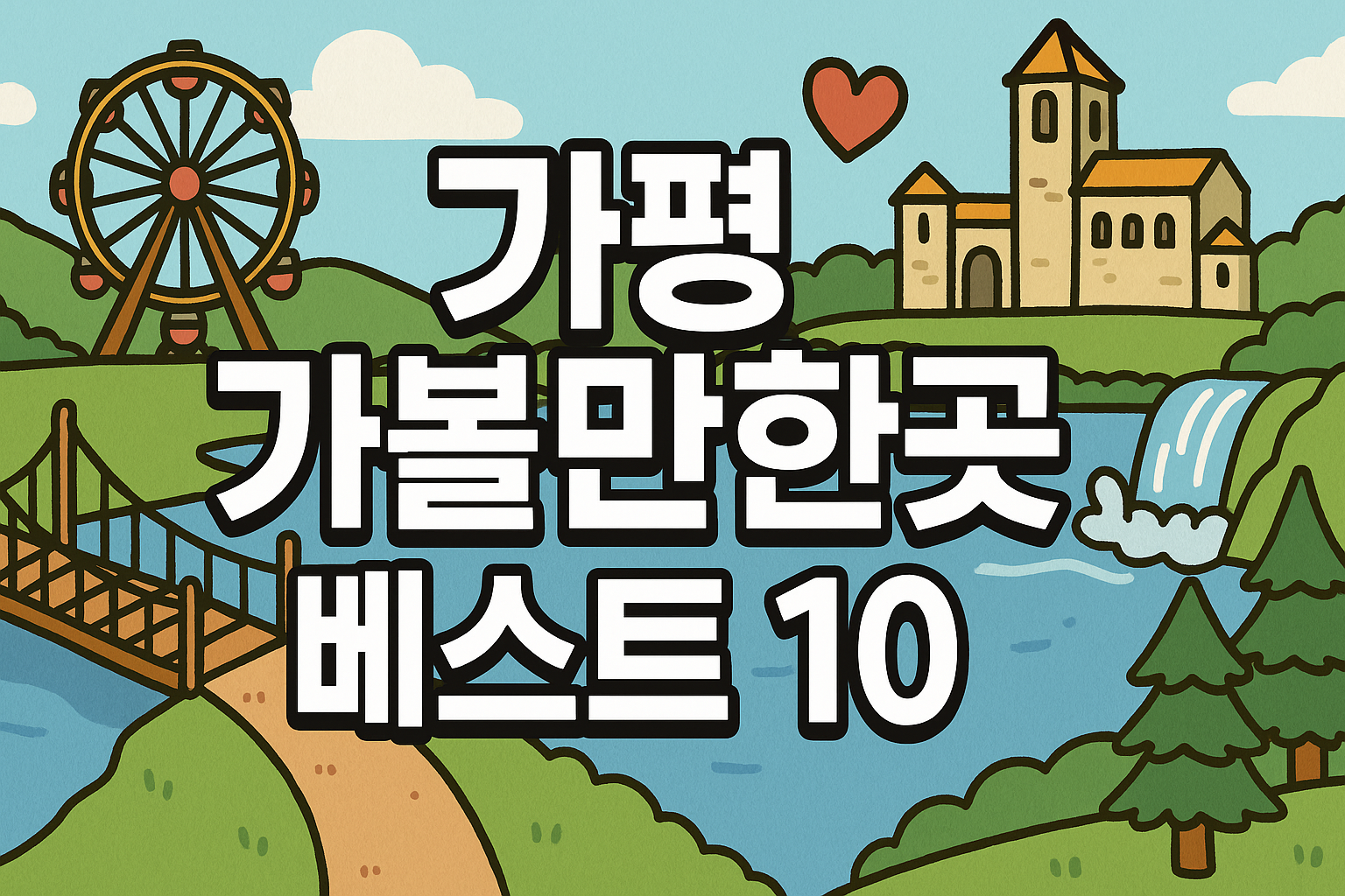 가평 가볼만한곳 베스트10