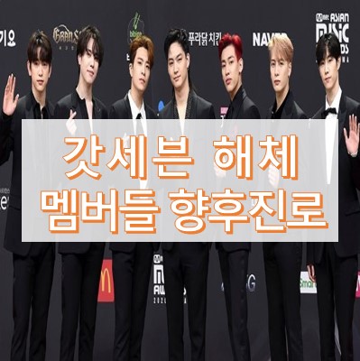 갓세븐 멤버들 향후 진로