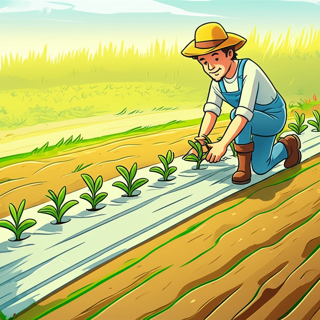 2025 전북 농업, 자연분해 멀칭제..