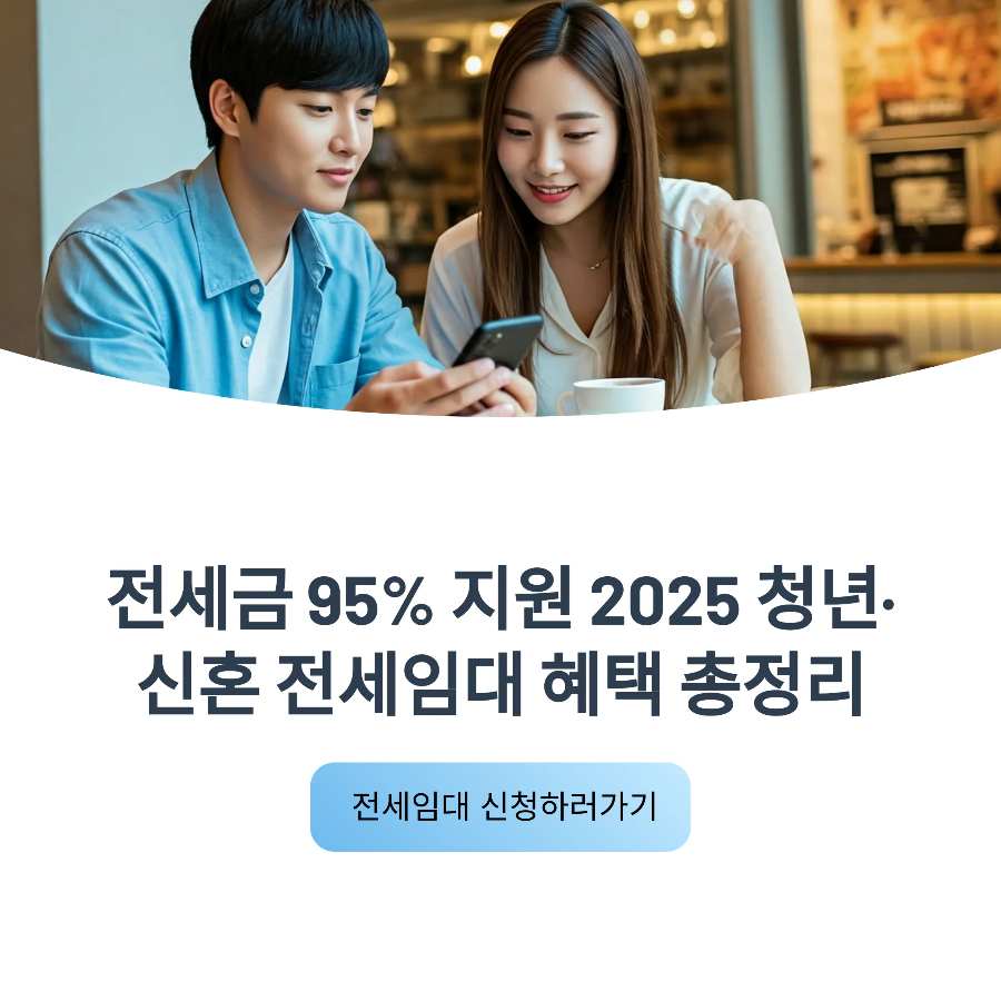 2025 전세임대 지원금 총정리｜청년·신혼부부 대상 혜택 가입조건 신청방법