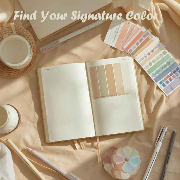 나만의 시그니처 색 정하기 &mdash; 감성 다꾸의 첫걸음