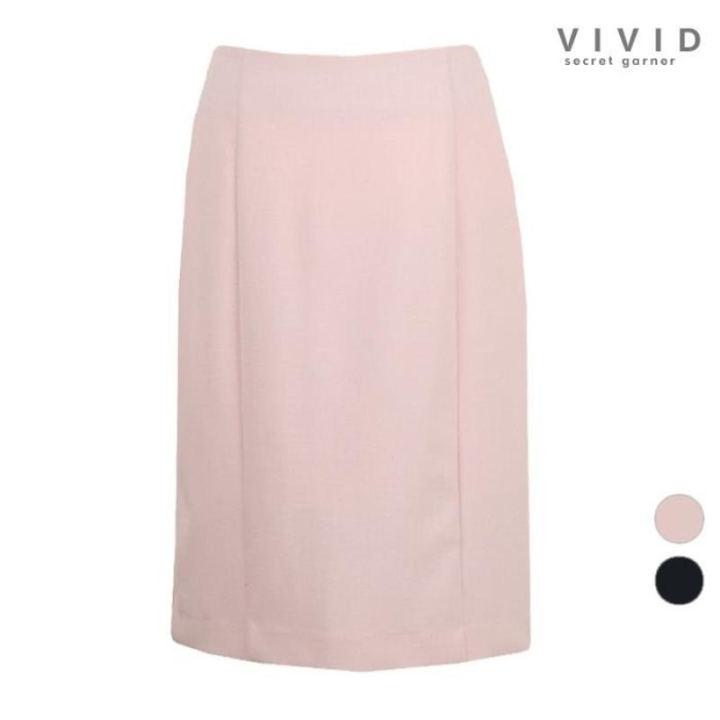 VIVID 여성 절개라인 봄여름 정장 스커트