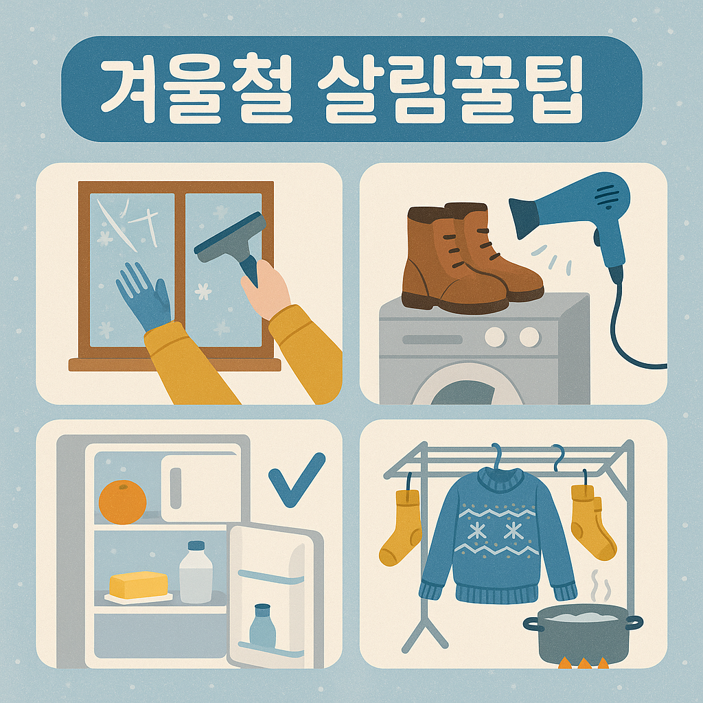 겨울철 살림 꿀팁 관련 이미지