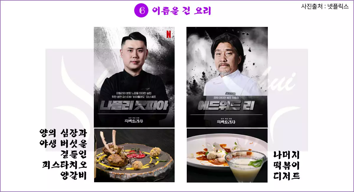 흑백요리사 최종 대결