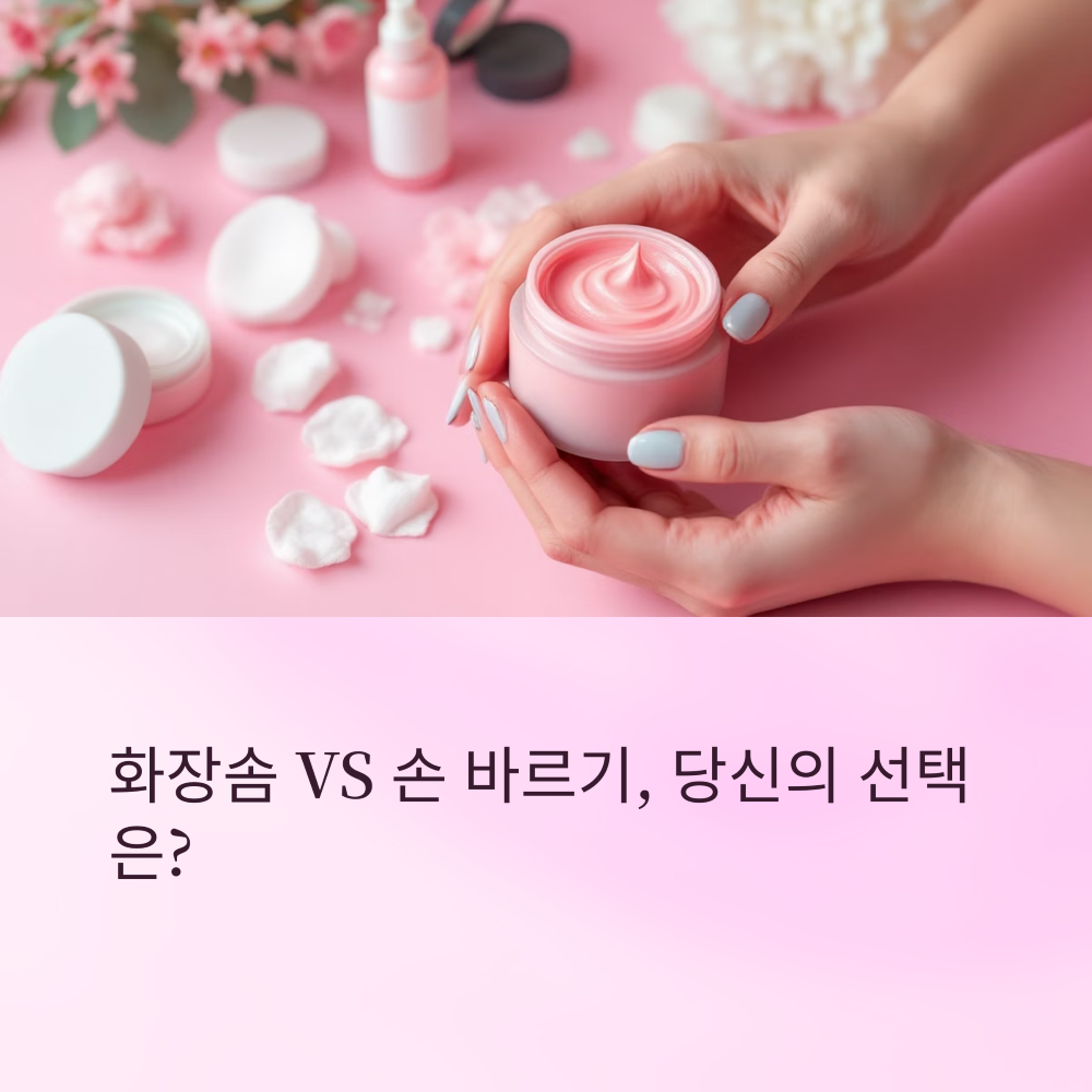 화장솜 vs 손 바르기, 뭐가 더 좋을까? 썸네일