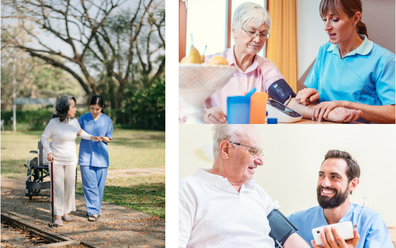 요양보호사 이미지