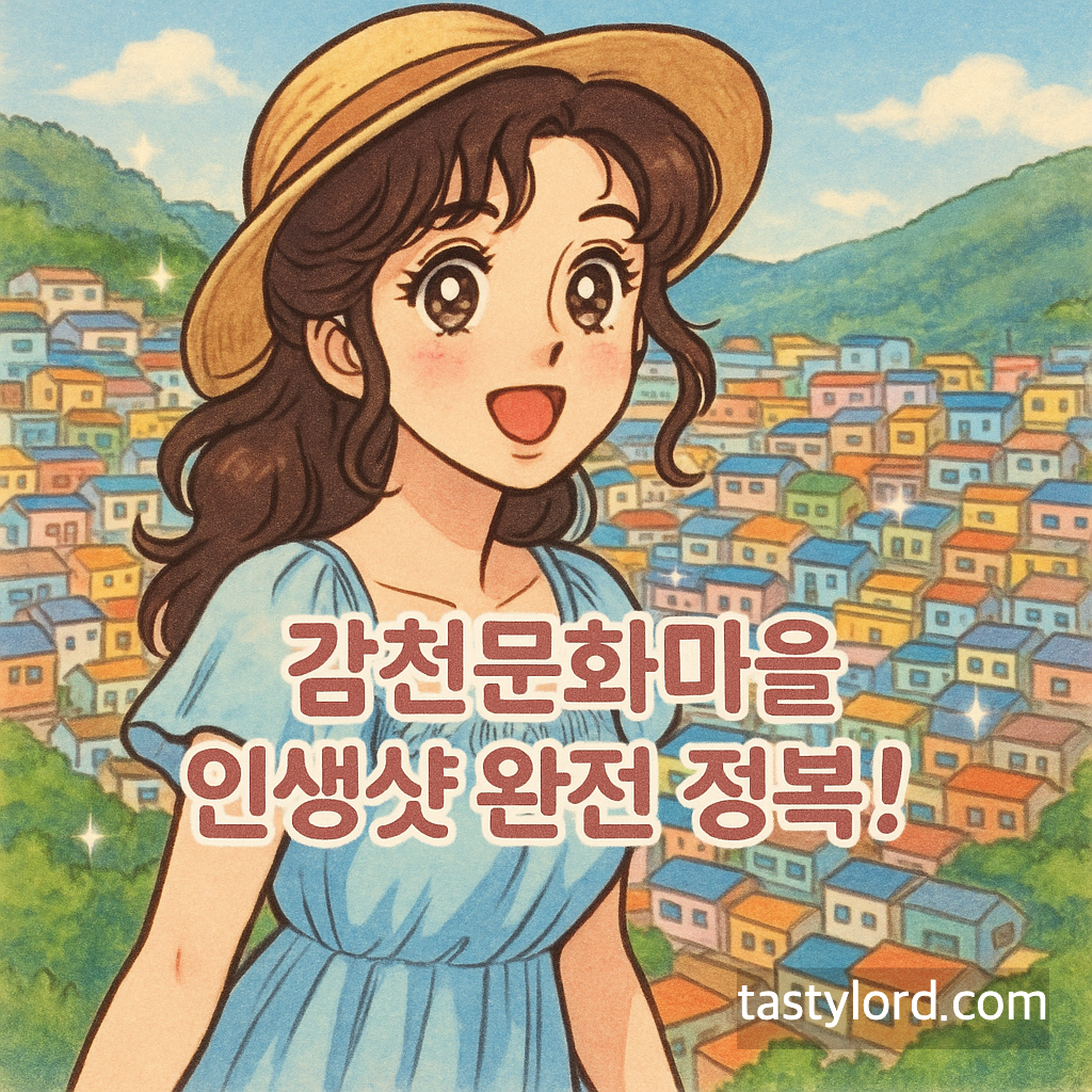 감천문화마을 포토존 완전 정복: 어린왕자부터 숨은 골목길 인생샷