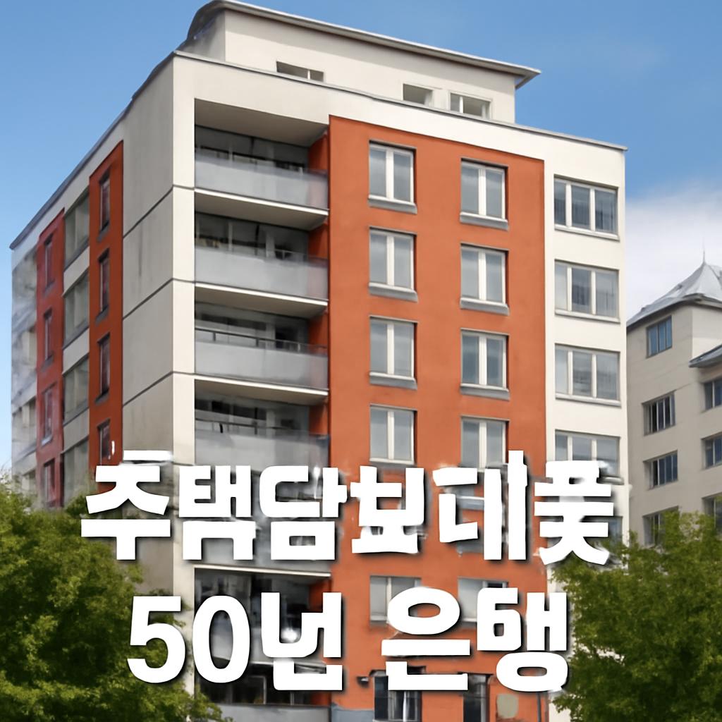 주택담보대출 50년 은행