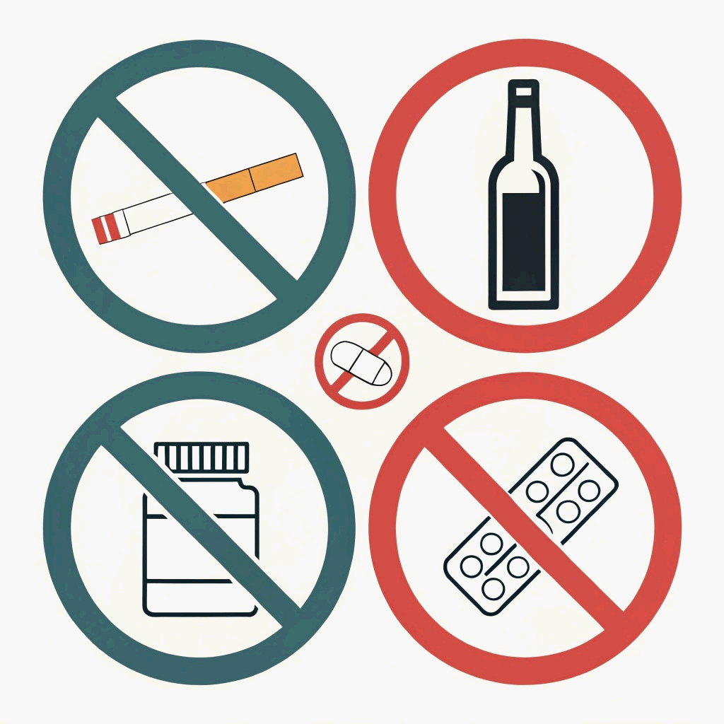 중독 금지
