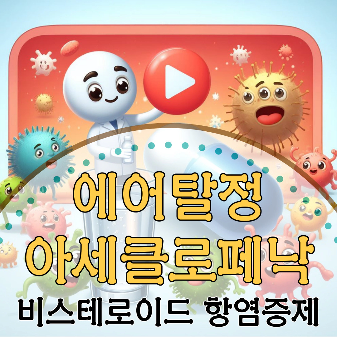 에어탈정-아세클로페낙(비스테로이드&nbsp;항염증제)