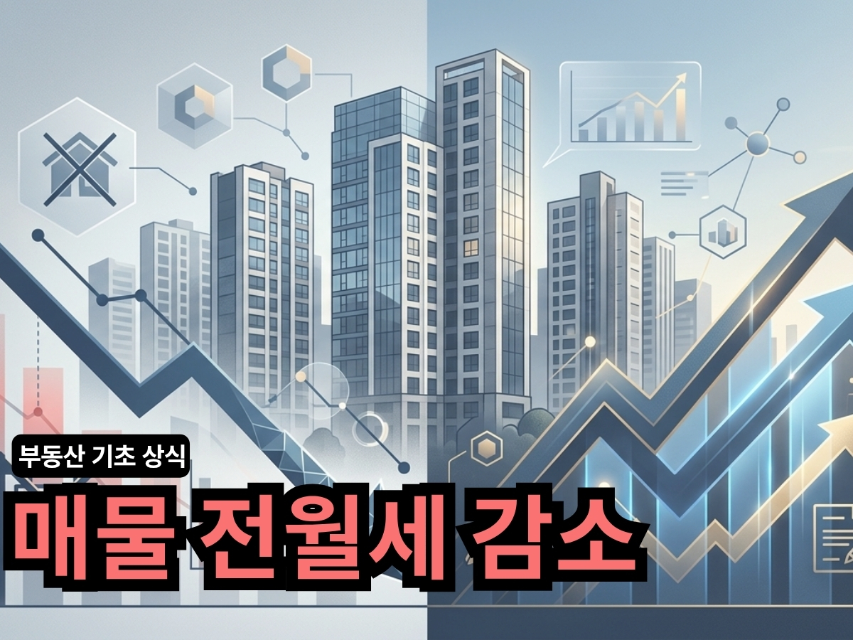 매매 전월세 거래 감소가 부동산 시장에 미치는 영향
