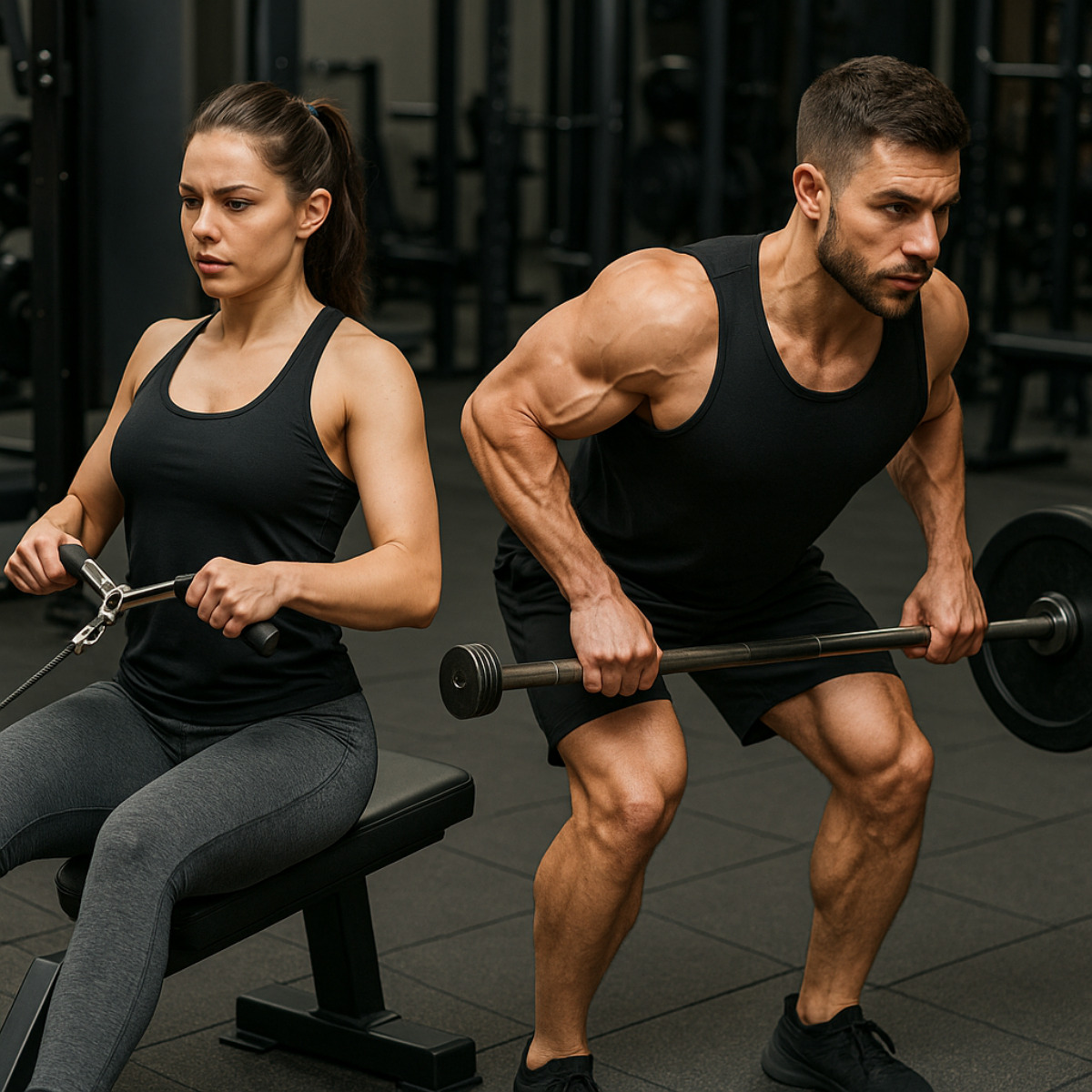 로우 머신과 바벨 로우의 차이, 등 근육 자극의 해답은?