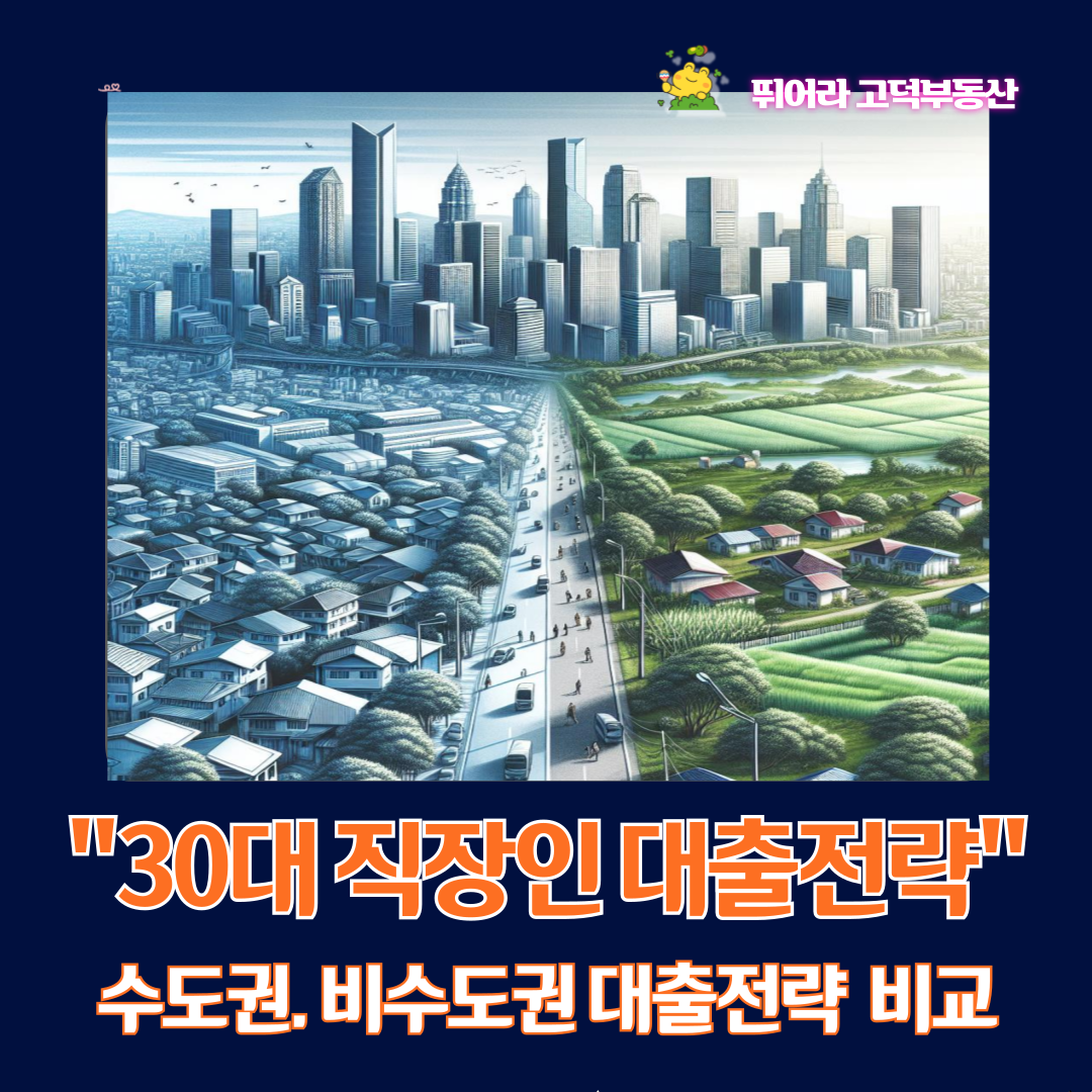 30대 직장인 대출전략, 수도권.비수도권 완벽 비교