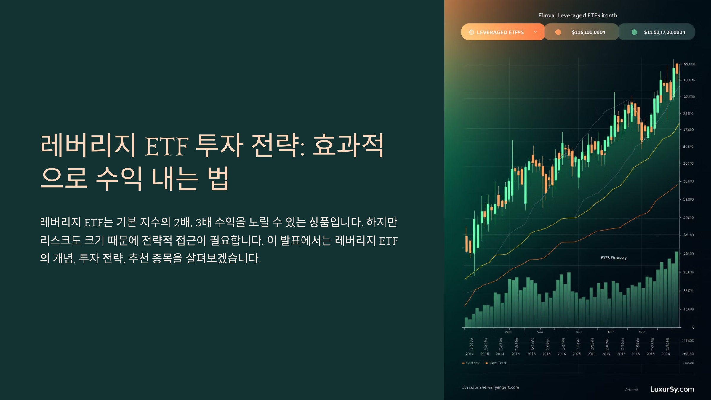 레버리지 ETF 투자 전략! 효과적으로 수익 내는 법