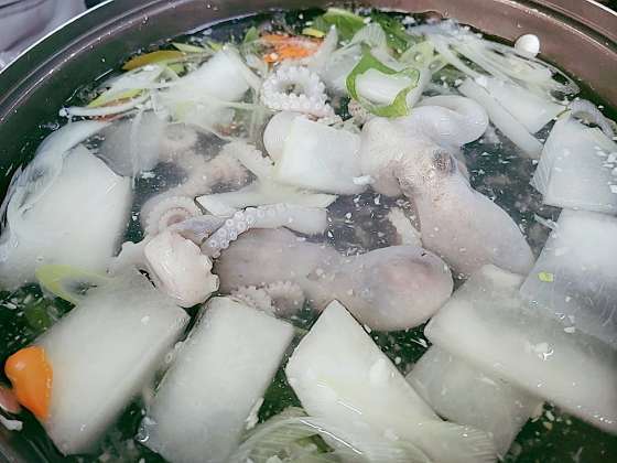 고두심이 좋아서 박속밀국낙지탕 원풍식당