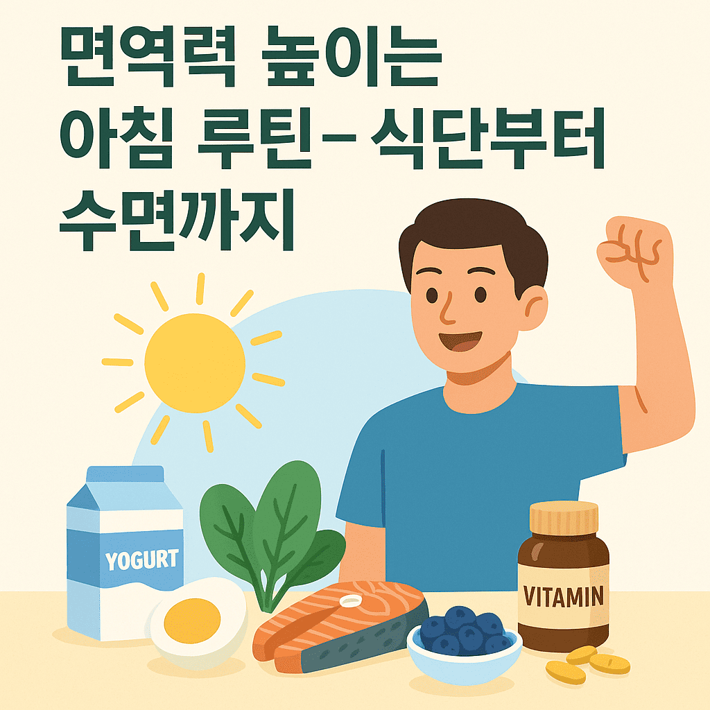 면역력 높이는 아침 루틴