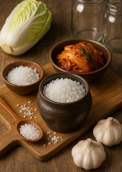 작은 항아리에 담긴 천일염